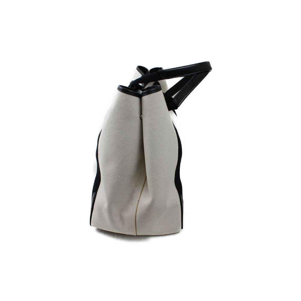 Balenciaga Canvas Black White Cabas Navy Blue Bag Tote - Picture 3 of 7